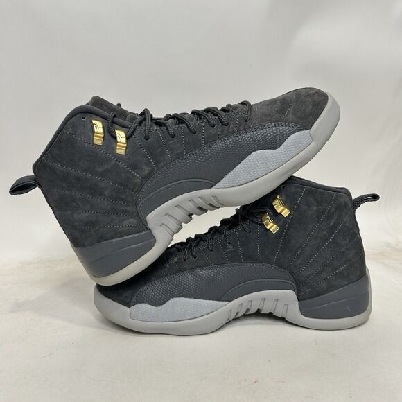 Nike Shoes Air Jordan 12 Retro “Dark Wolf Grey” 2024